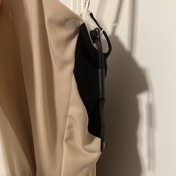 Calvin Klein Color block hi-low hem dress - Picture 2 of 4